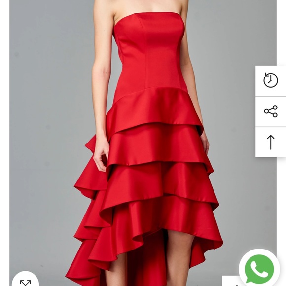 Never been worn, formal Hilow black gown - Picture 1 of 5